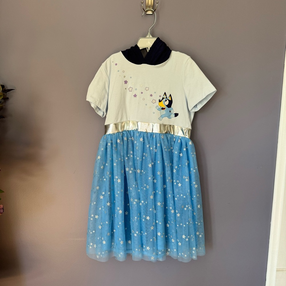 Bluey hooded dress - Size XL 14